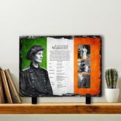 Countess Markievicz Info Slate Tile