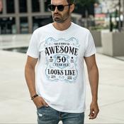 Awesome Blue Birthday T-Shirt image