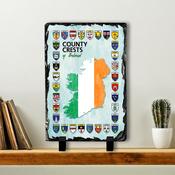 Counties of Ireland Slate Tile