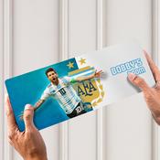 Messi Argentina Door Signage