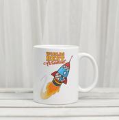Worlds Best Astronaut Spaceship Mug #1 image