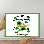 Top O the Morn Armagh - 40cm x 28cm image