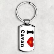 I Heart Cavan Keyring image