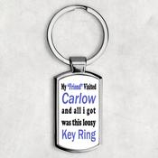 My Friend Visited Carlow Keyring image