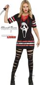 Ghost Face Adult Dress image