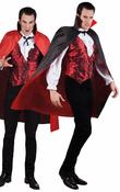 Black Red Reversable Cape image