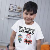 I Try to be Good - Grandad - T-Shirt image