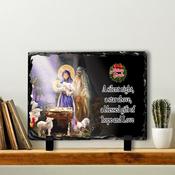 Nativity - A Silent Night - Slate Tile #3 image