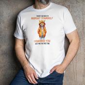 No need to repeat yourself - Cat - T-Shirt image