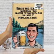 Beer is the Secret Wall Decor