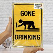 Gone Drinking Wall Decor