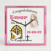 Clock - Confirmation Girl Name and Date