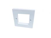 Faceplate 2 App 1 Gang Euro (accepts two Euro modules) image