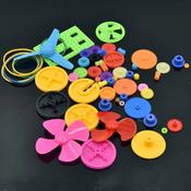 Colorfull gears kit 55pcs