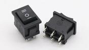 6-Terminals 3 Position ON/Off/ON KCD2-203 Boat Rocker Switch 6A/250VAC image