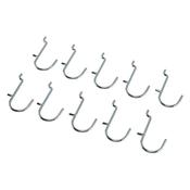 Draper Metal J Hooks for Back Panel/ Pegboards (10pk)