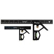 Faithfull Prestige Combination Square Twin Pack 150mm (6in) &amp; 300mm (12in) image