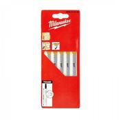 Milwaukee Fast Cut Wood Jigsaw Blades T344D (5 Pack) image
