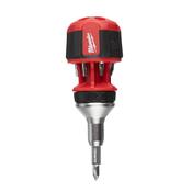 Milwaukee 4932471868 8 in 1 Compact Ratcheting Multi-Bit Screwdriver image