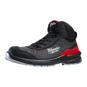 Milwaukee Flextred S1PS Mid Cut Safety Boots - Black EU 47/ UK 12