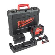 Milwaukee L4 CLLP-301C USB Rechargeable Green Cross Line Laser image