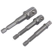 Draper 1/4, 3/8,1/2'' Socket Adaptor Set