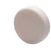 Draper 180mm White Firm Polishing Sponge (Hook &amp; Loop)