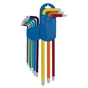 Draper 04926 XL Colour TX Star Key Set (9pc)