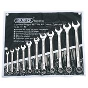Draper 11pc Hi-Torq Imperial Combi Spanner Set 1/4 - 7/8''