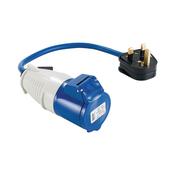 Draper Defender E85301 230V Fly Lead Converter 13A-16A