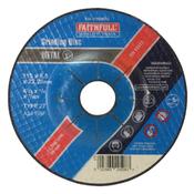 Faithfull 115 x 6.5mm Metal Grinding Disc (4 1/2'') image