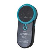 Faithfull 3 in 1 Detector Stud Metal &amp; Live Wire