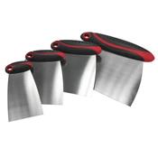 Faithfull 4pc Stainless Steel Filler &amp; Spreader Set
