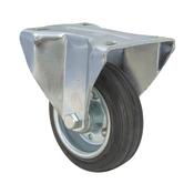 Genfitt 125mm Fixed Rubber Castor (110kg)