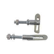 Bolt On 95mm Baby Zinc Plated Anti Luce (M8 Thread) (2pk)