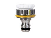 Hozelock 2041 Pro Metal Threaded Tap Connector (1/2 - 3/4'')