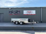 Nugent General Flatbed 8' x 5' Twin Axle c/w Dropsides (2000Kg)