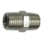 Jefferson Cylindrical Nipple 1/4'' Male To 1/4'' Male (2pc)