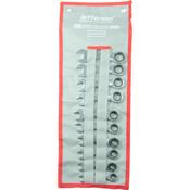 Jefferson 10pc Combination Stubby Ratchet Spanner Set (10 - 19mm) image