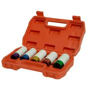 Jefferson 5 Piece 1/2" Alloy Wheel Impact Socket Set