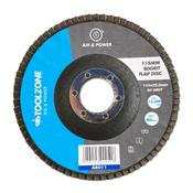 115mm Aluminium Oxide Flap Disc (80 Grit)
