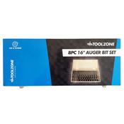 Toolzone 8pc 16'' Auger Bit Set (6 - 20mm) image