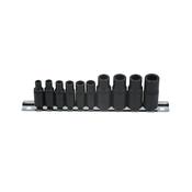 Laser 7901 10pc Tap Socket Set 1/4 &amp; 3/8'' Drive