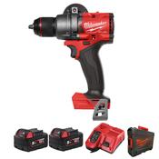 Milwaukee M18FPD3-502X FUEL Gen 4 Combi Drill (x2 5Ah)