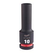 Milwaukee 1/2'' Shockwave Impact Socket Hex Deep 10mm