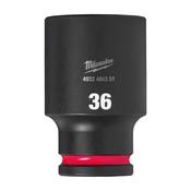 Milwaukee 1/2'' Shockwave Impact Socket Hex Deep 36mm