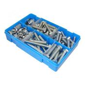Pearl 150pc M10 Assorted Set Screws, Nuts &amp; Washers