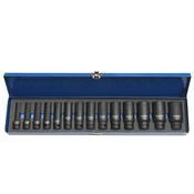 Normex 14pc Deep Impact Socket Set 12-pt 1/2" DR (10 - 32mm)