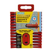 Plasplug 6mm Originals General-Purpose Fixings (Pack 50)