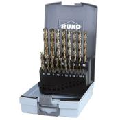 Ruko 19pc HSS Cobalt Twist Drill Set (1-10mm)